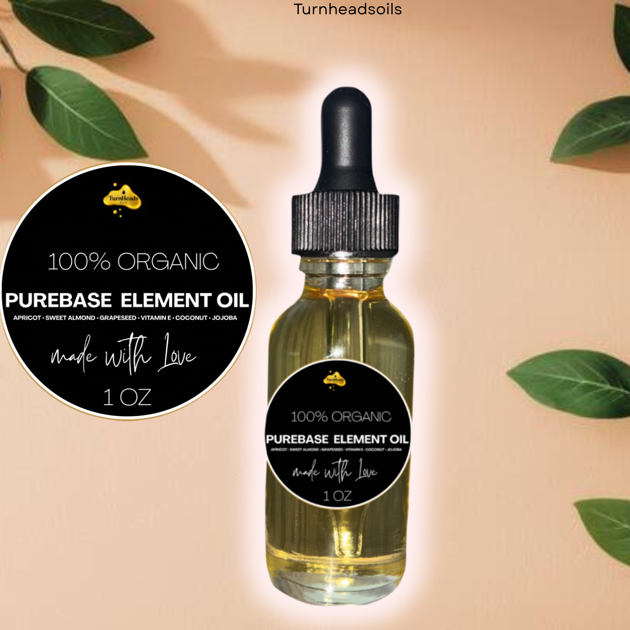 TurnHeads 1oz Essential Body Oil Dropper