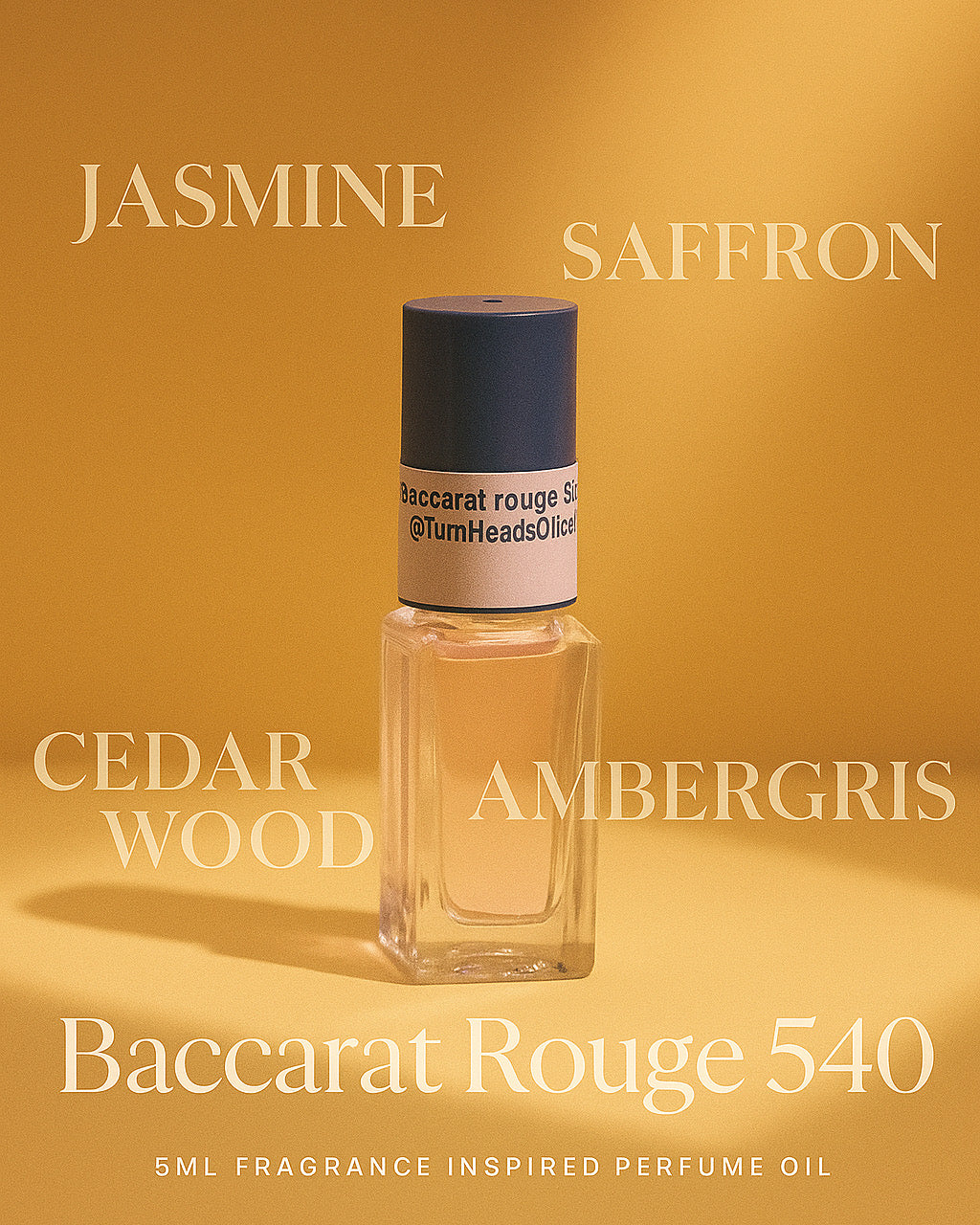 Baccarat Rouge 540 5ml Designer-Inspired Oil – Luxurious, Long-Lasting Fragrance